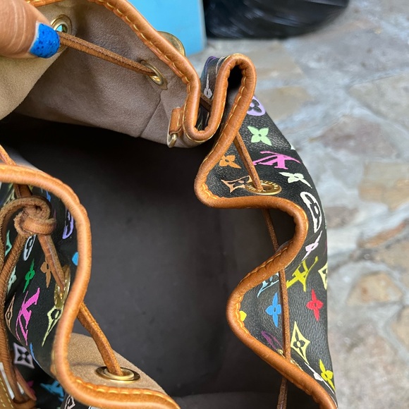 - Authentic Louis Vuitton multicolored Noe 1 hour only - Picture 10 of 11